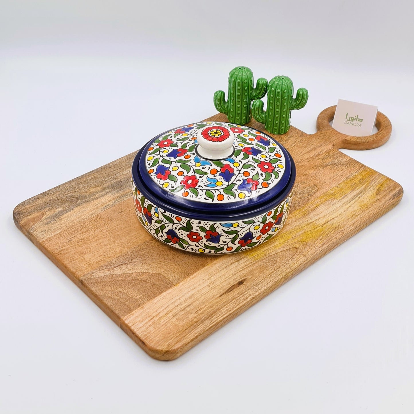 Multicolor Floral Pot