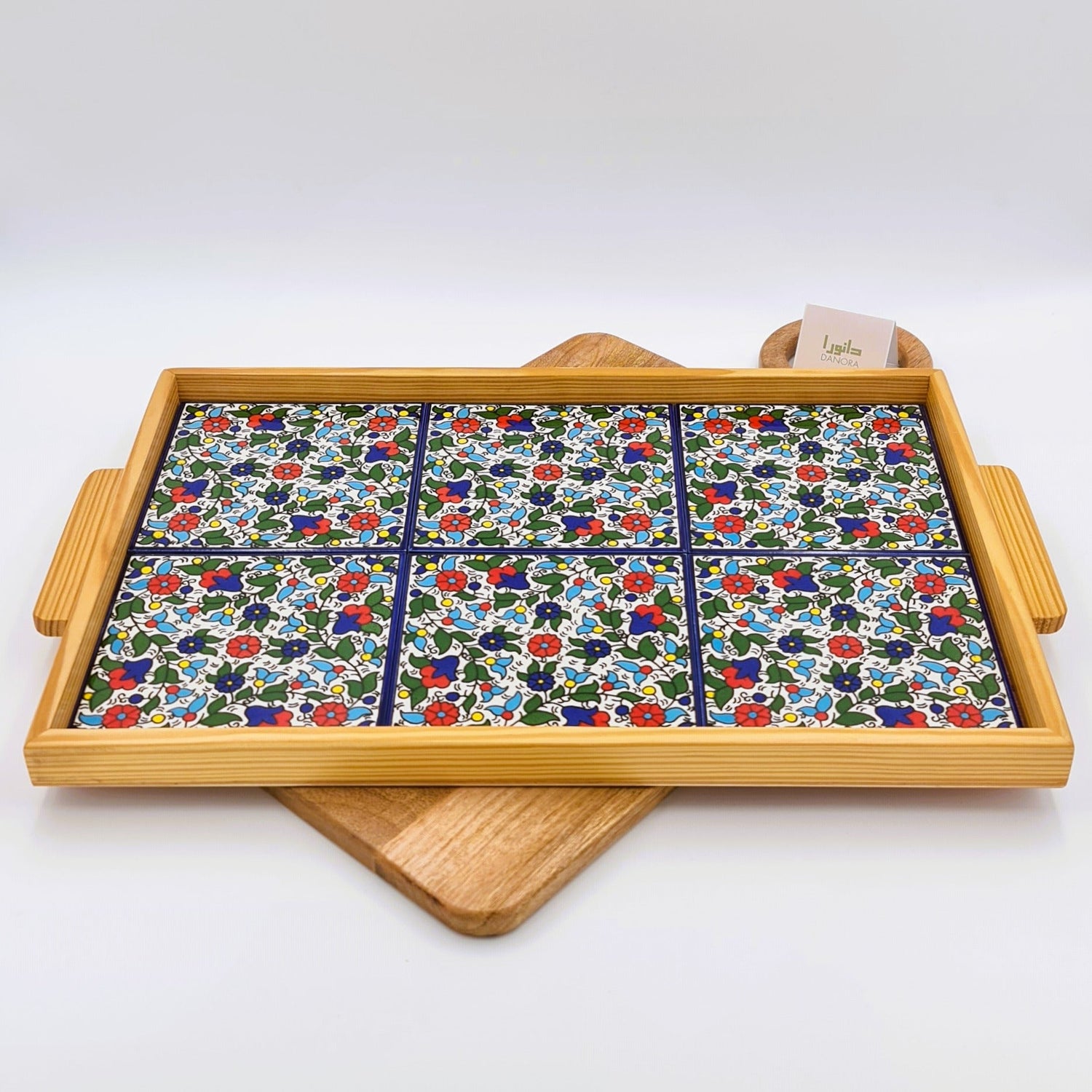 Wood-Framed Trays