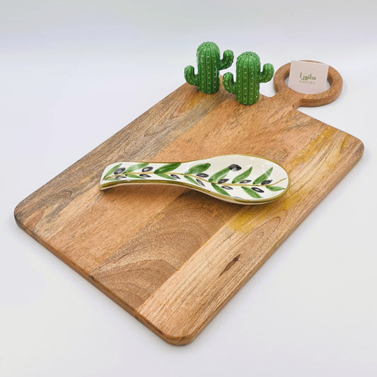 Olive Leaves Spoon Rest