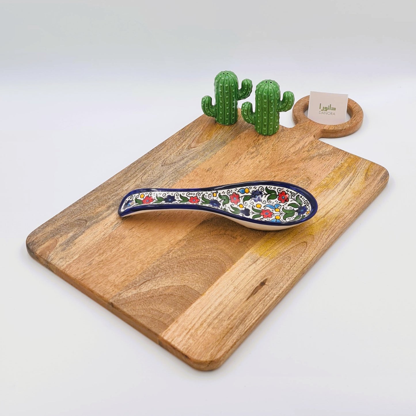 Multicolor Floral Spoon Rest