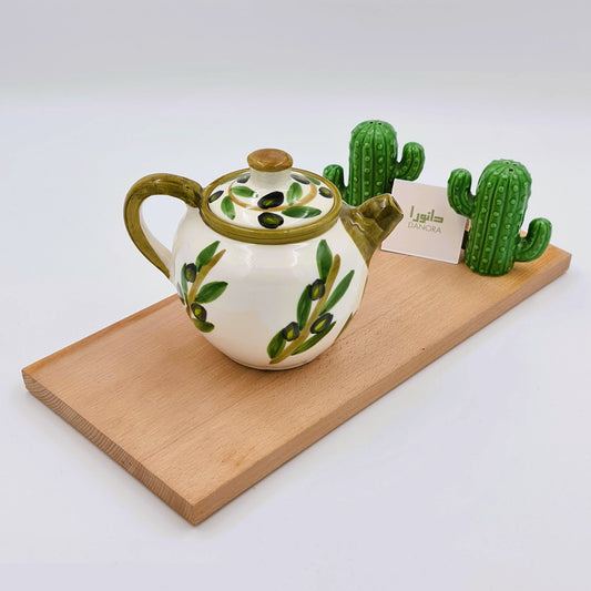 Olive Leaves mini Teapot