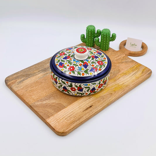 Multicolor Floral Pot