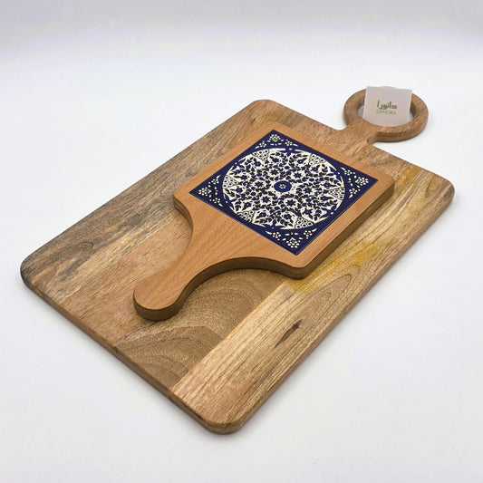 Blue Turkish Pattern Coaster