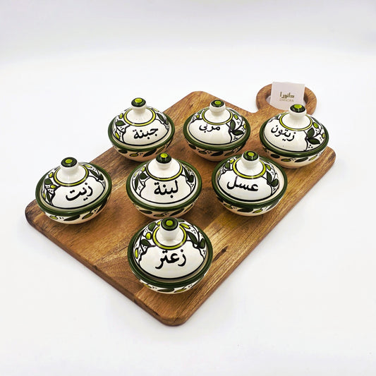Green Floral Breakfast Collection