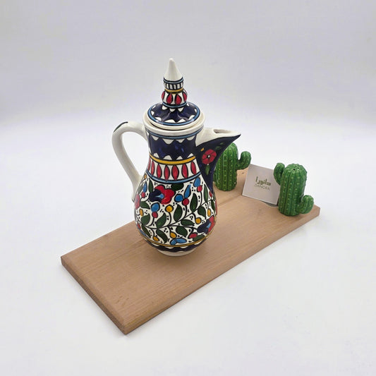Multicolor Floral Dallah